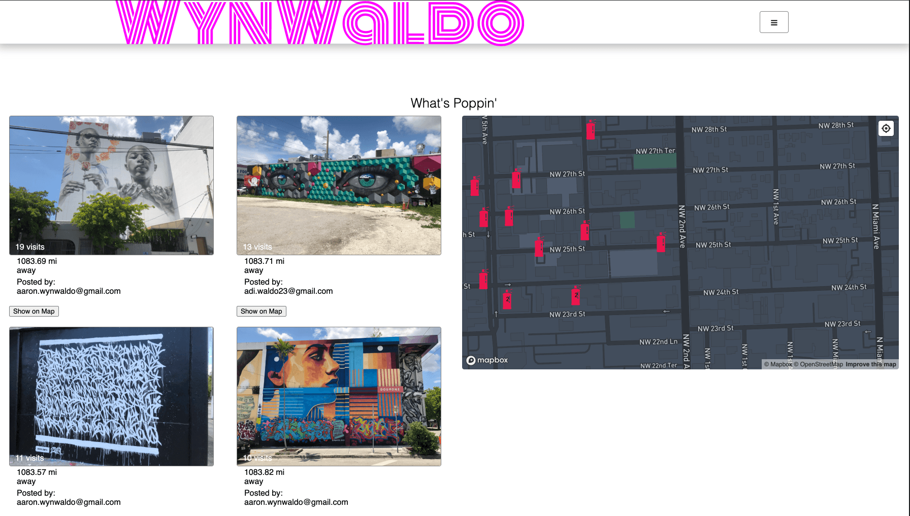Screenshot of Wynwaldo